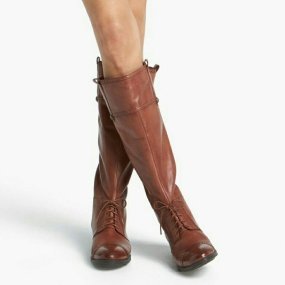 Sam Edelman ‘Perron’ Cognac Knee High Boots